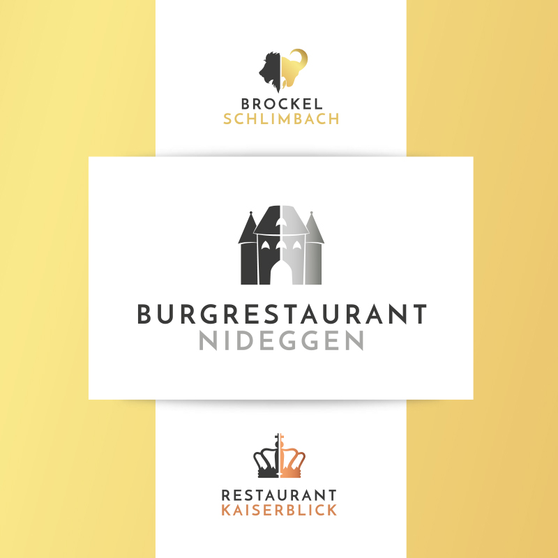 Werbeagentur Düren - Logos Burgrestaurant Nideggen